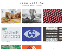 Tablet Screenshot of nahomatsuda.com